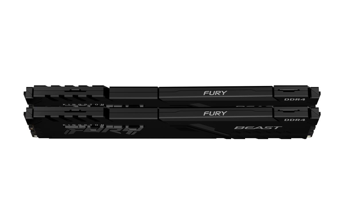 KINGSTON 64GB Ddr4 3200MHz Cl16 DIMM (kit Of 2) Fury Beast Black