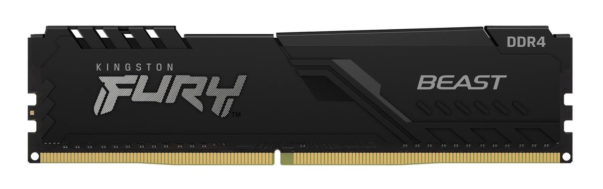 KINGSTON 8GB Ddr4 3200MHz Cl16 DIMM Fury Beast Black
