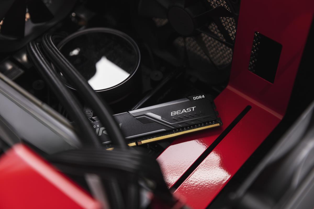 KINGSTON 8GB Ddr4 3200MHz Cl16 DIMM Fury Beast Black