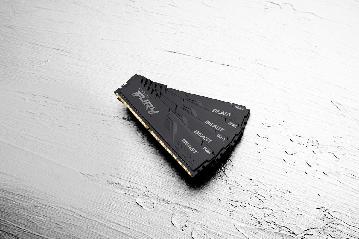 KINGSTON 8GB Ddr4 3200MHz Cl16 DIMM Fury Beast Black