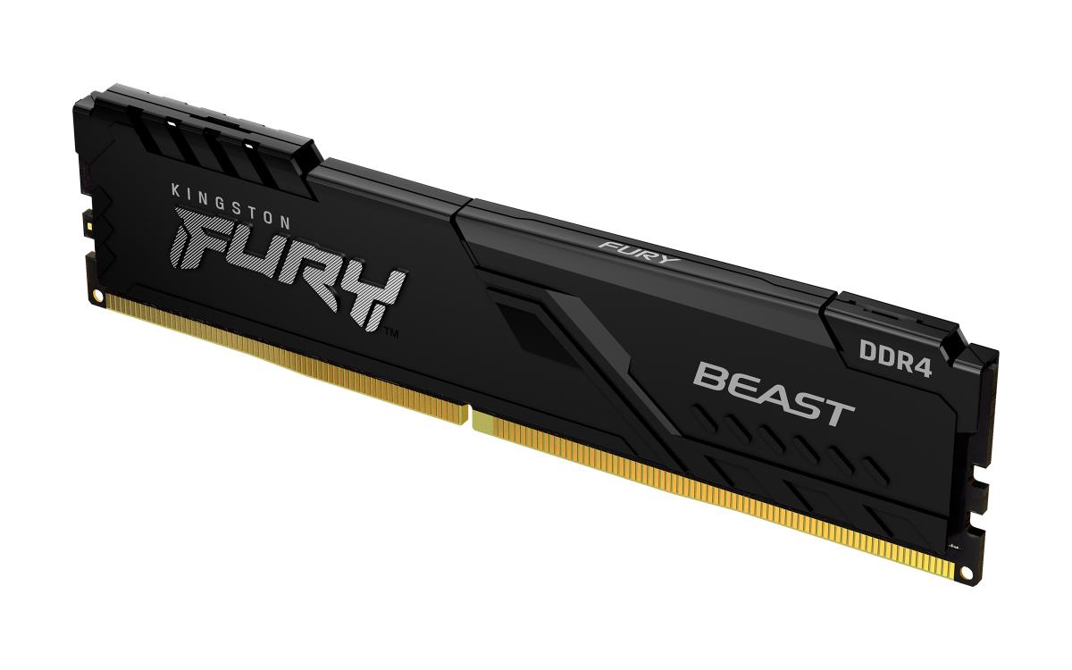 KINGSTON 8GB Ddr4 3200MHz Cl16 DIMM Fury Beast Black