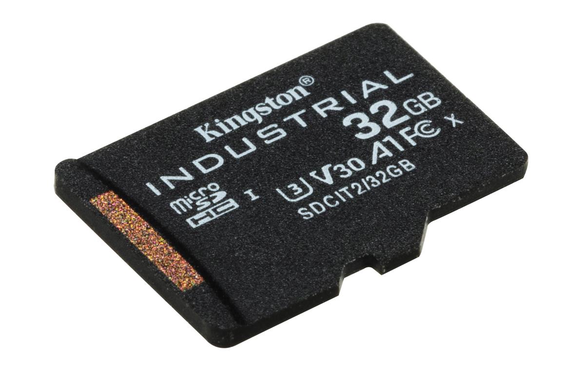 KINGSTON 32GB Micro Sdhc Class 10 A1 Pslc Industrial Card Single Pack With Adapter