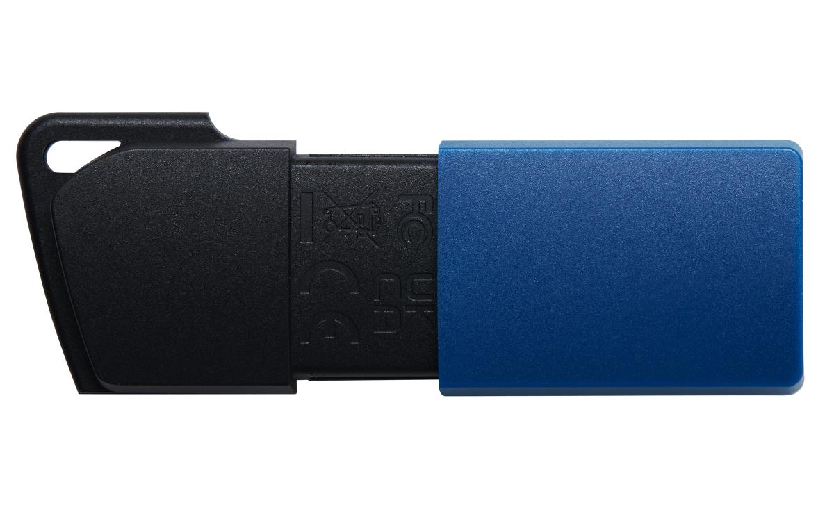 KINGSTON Datatraveler Exodia M - 64GB USB Stick - USB 3.2 - Black + Blue