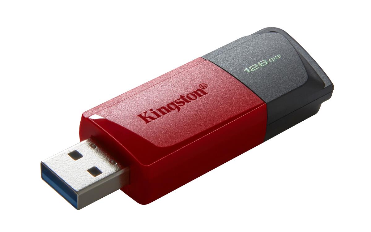 KINGSTON Datatraveler Exodia M - 128GB USB Stick - USB 3.2 - Black + Red