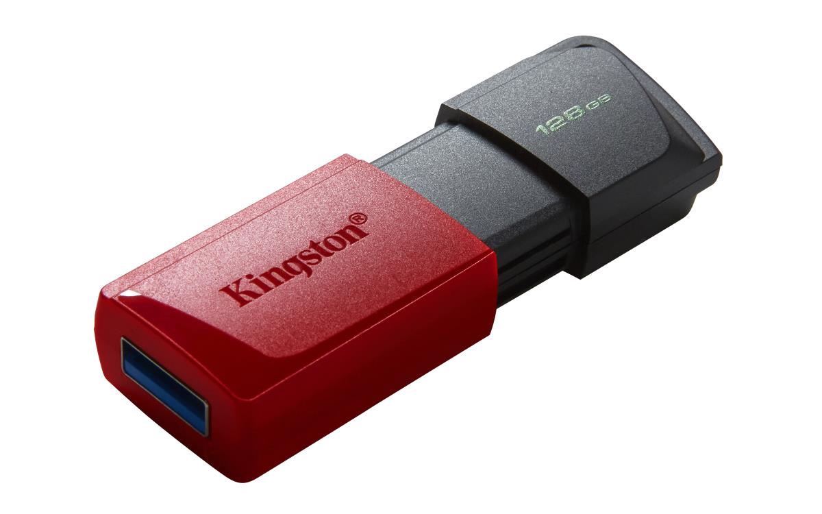 KINGSTON Datatraveler Exodia M - 128GB USB Stick - USB 3.2 - Black + Red