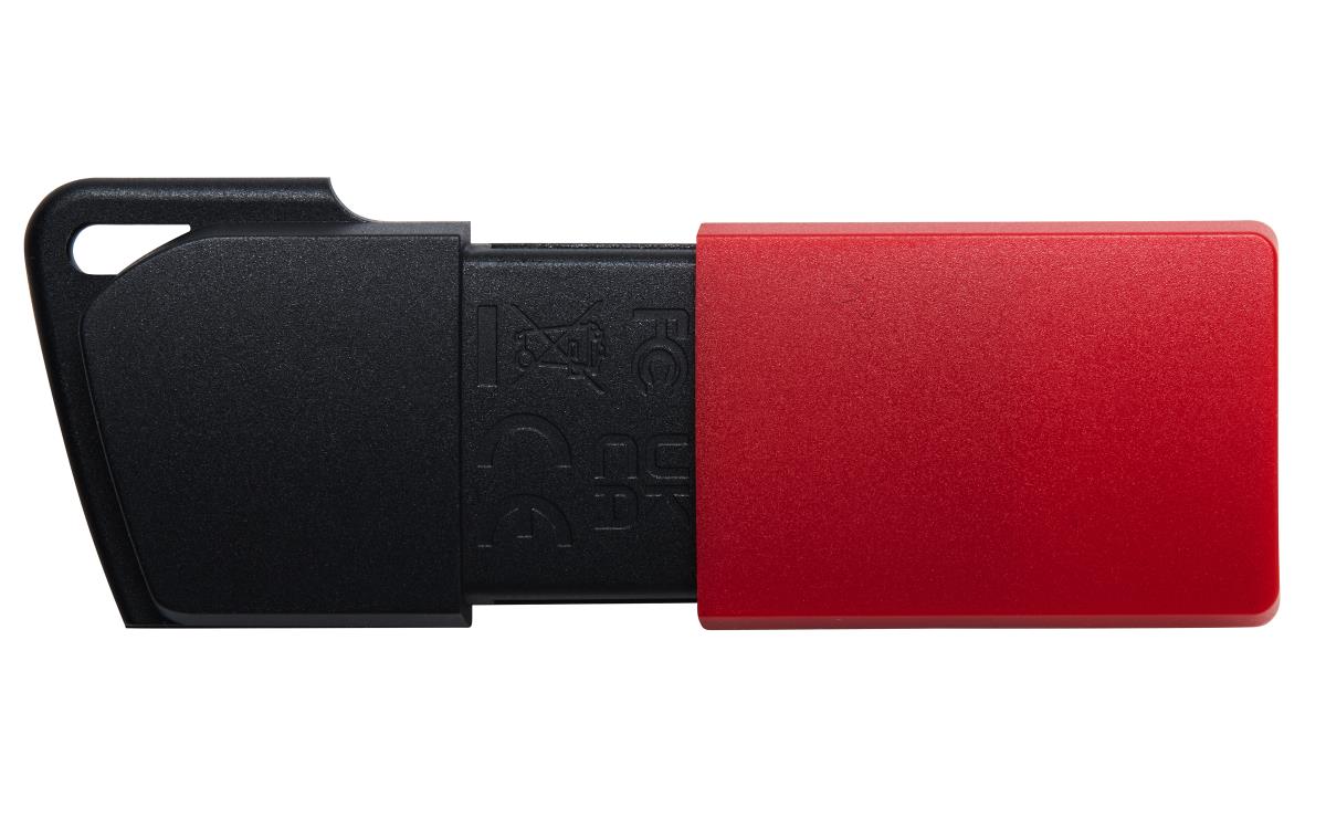 KINGSTON Datatraveler Exodia M - 128GB USB Stick - USB 3.2 - Black + Red