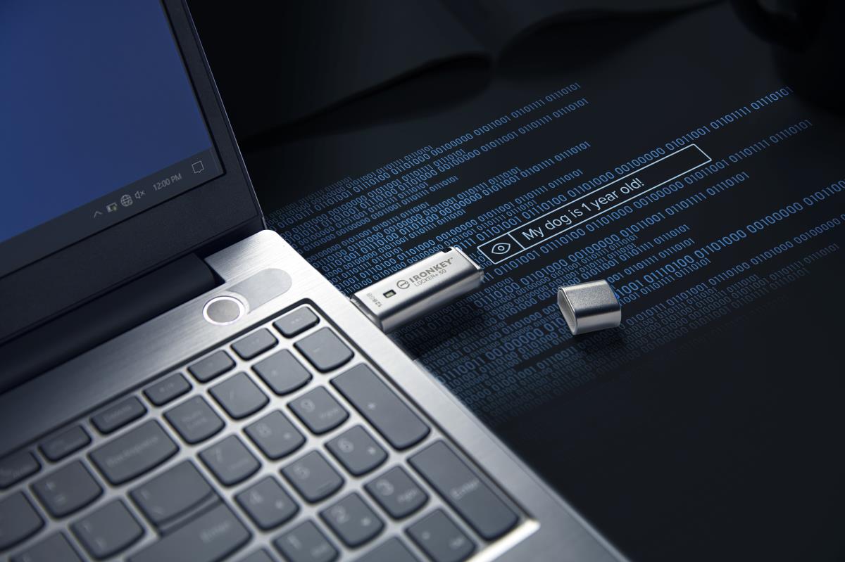 KINGSTON Ironkey Locker+ 50 - 128GB USB Stick - USB 3.2 - Aes 256-bit Encrypted