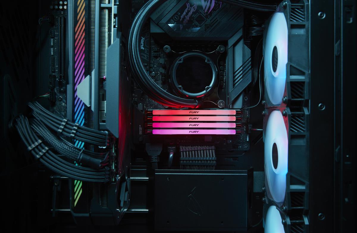 KINGSTON 16GB Ddr5 6400mt/s Cl32 DIMM Fury Renegade Rgb