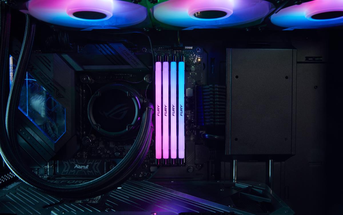 KINGSTON 16GB Ddr5 6400mt/s Cl32 DIMM Fury Renegade Rgb