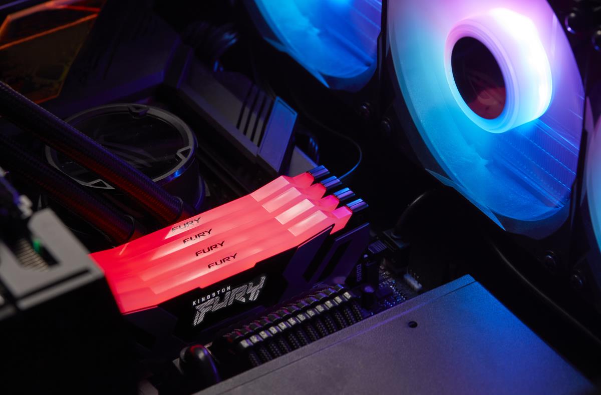 KINGSTON 16GB Ddr5 6400mt/s Cl32 DIMM Fury Renegade Rgb
