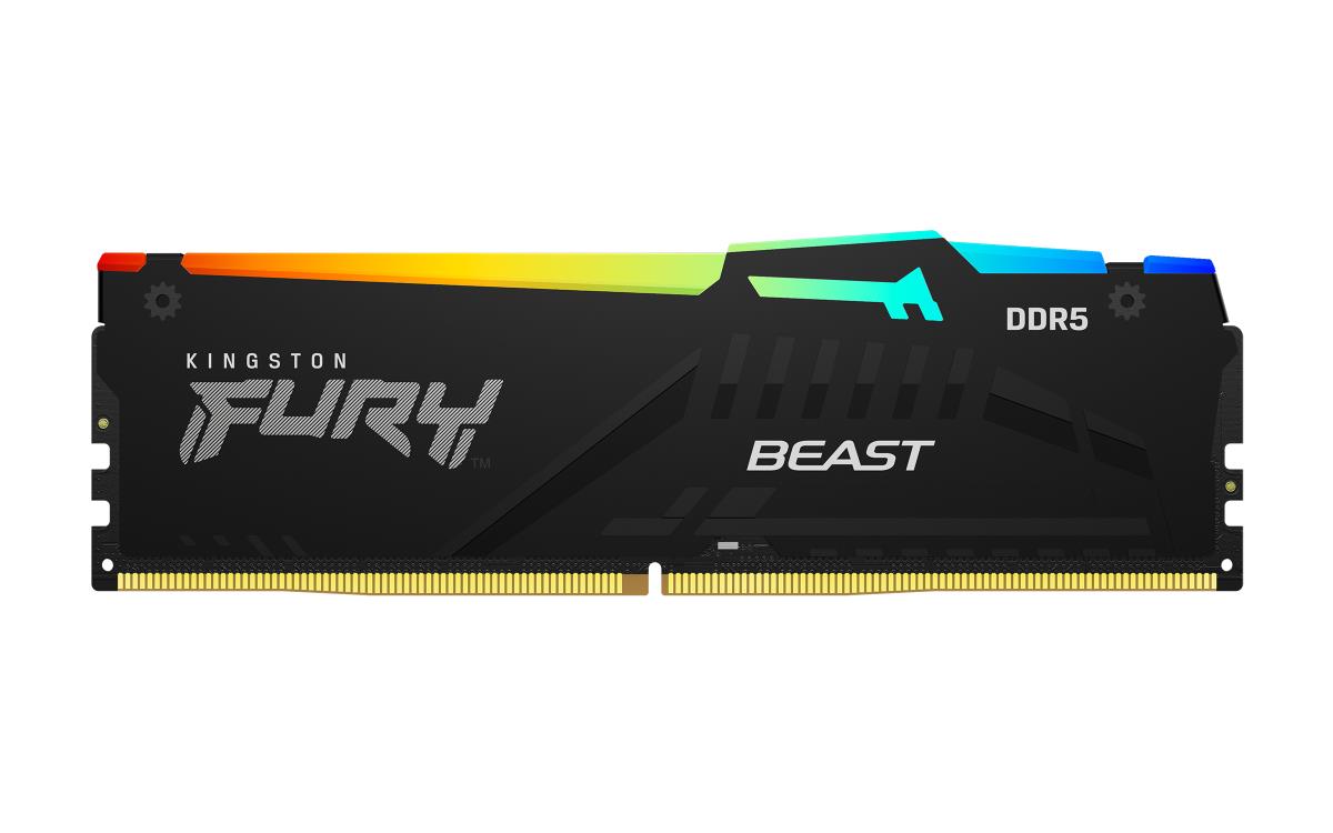 KINGSTON 16GB Ddr5-5600mt/s Cl36 DIMM (kit Of 2) Fury Beast RGB Expo