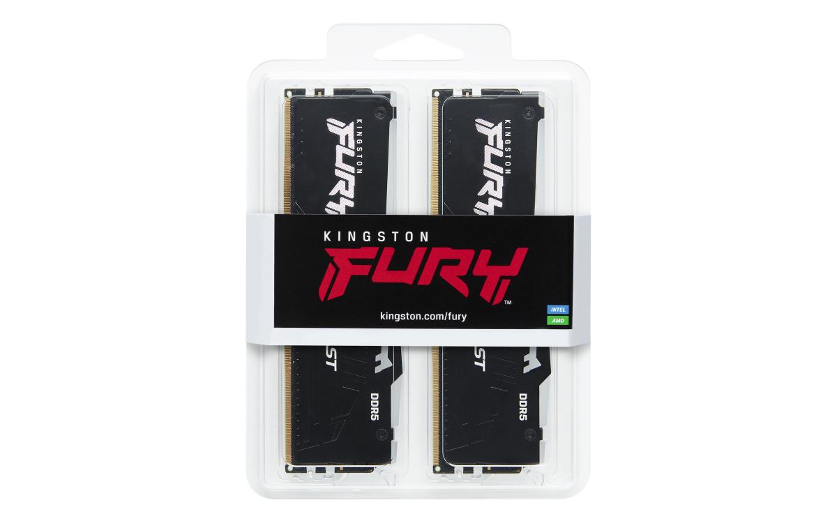 KINGSTON 16GB Ddr5-5600mt/s Cl36 DIMM (kit Of 2) Fury Beast RGB Expo