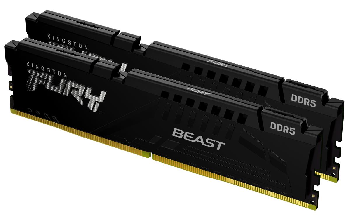 KINGSTON 64GB Ddr5-5600mt/s Cl36 DIMM (kit Of 2) Fury Beast Black Expo