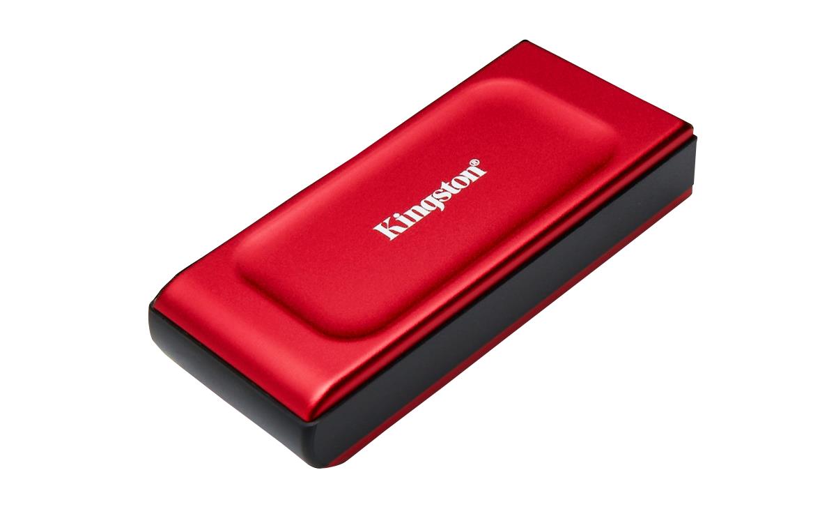 KINGSTON SSD - Xs1000 Portable Drive - 2TB - USB 3.2 - Red