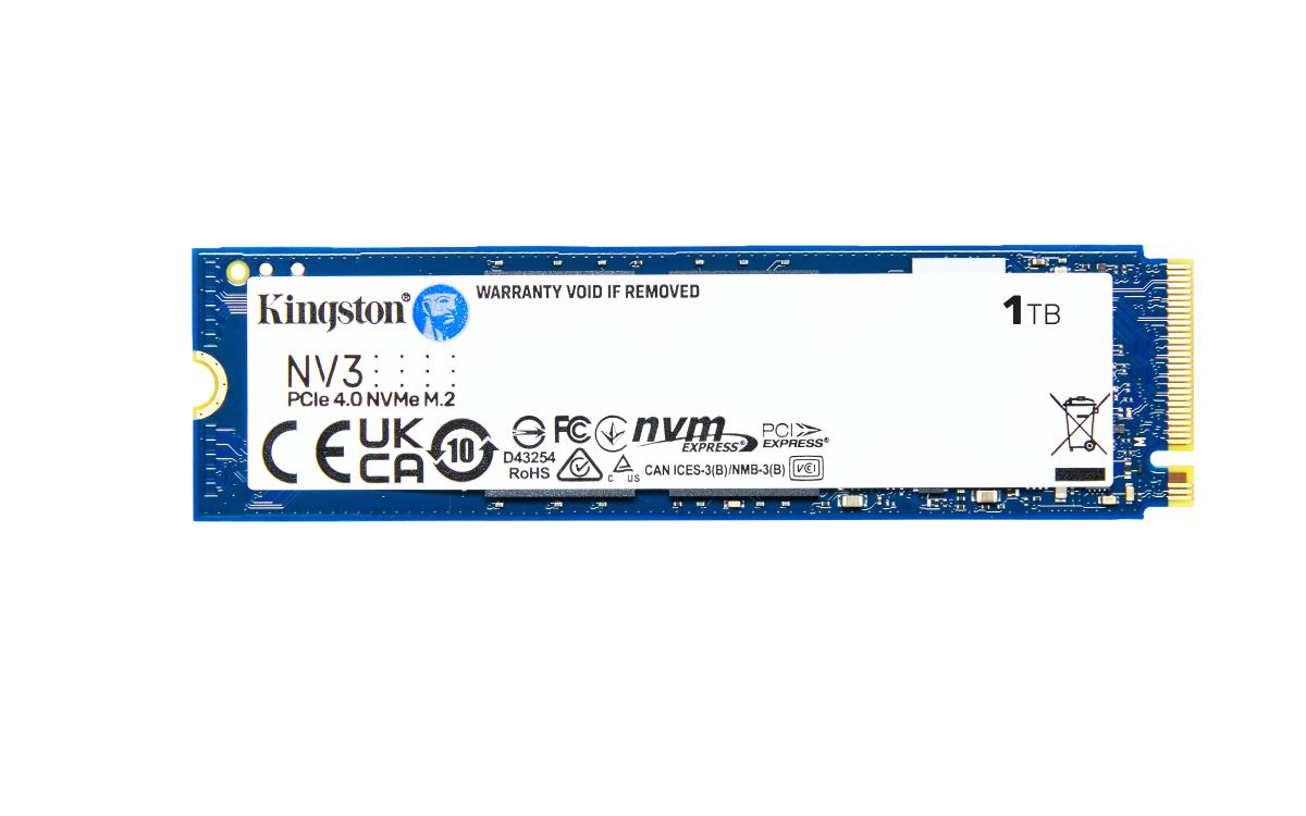 KINGSTON SSD - Nv3 - 1TB - Pci-e 4.0 X4 Nvme - M.2 2280