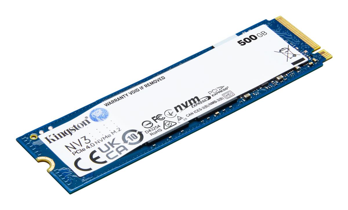 KINGSTON SSD - Nv3 - 500GB - Pci-e 4.0 X4 Nvme - M.2 2280