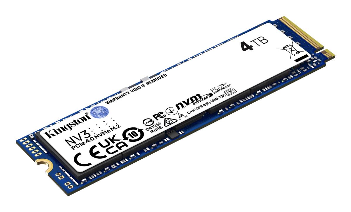 KINGSTON SSD - Nv3 - 4TB - Pci-e 4.0 X4 Nvme - M.2 2280