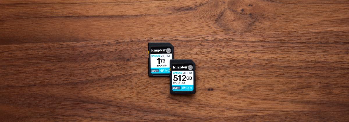 KINGSTON Sdxc Card - Canvas Go Plus  - 1TB - Cl10 - Uhs-l U3 V30
