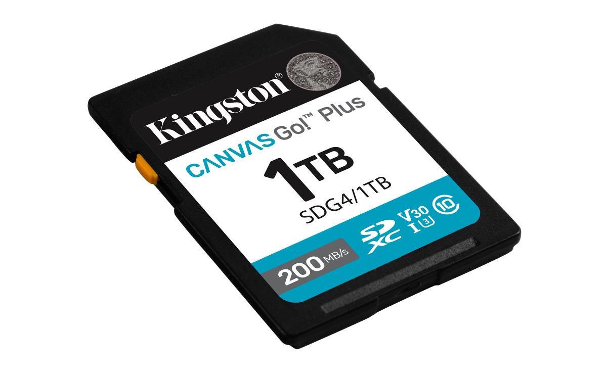 KINGSTON Sdxc Card - Canvas Go Plus  - 1TB - Cl10 - Uhs-l U3 V30