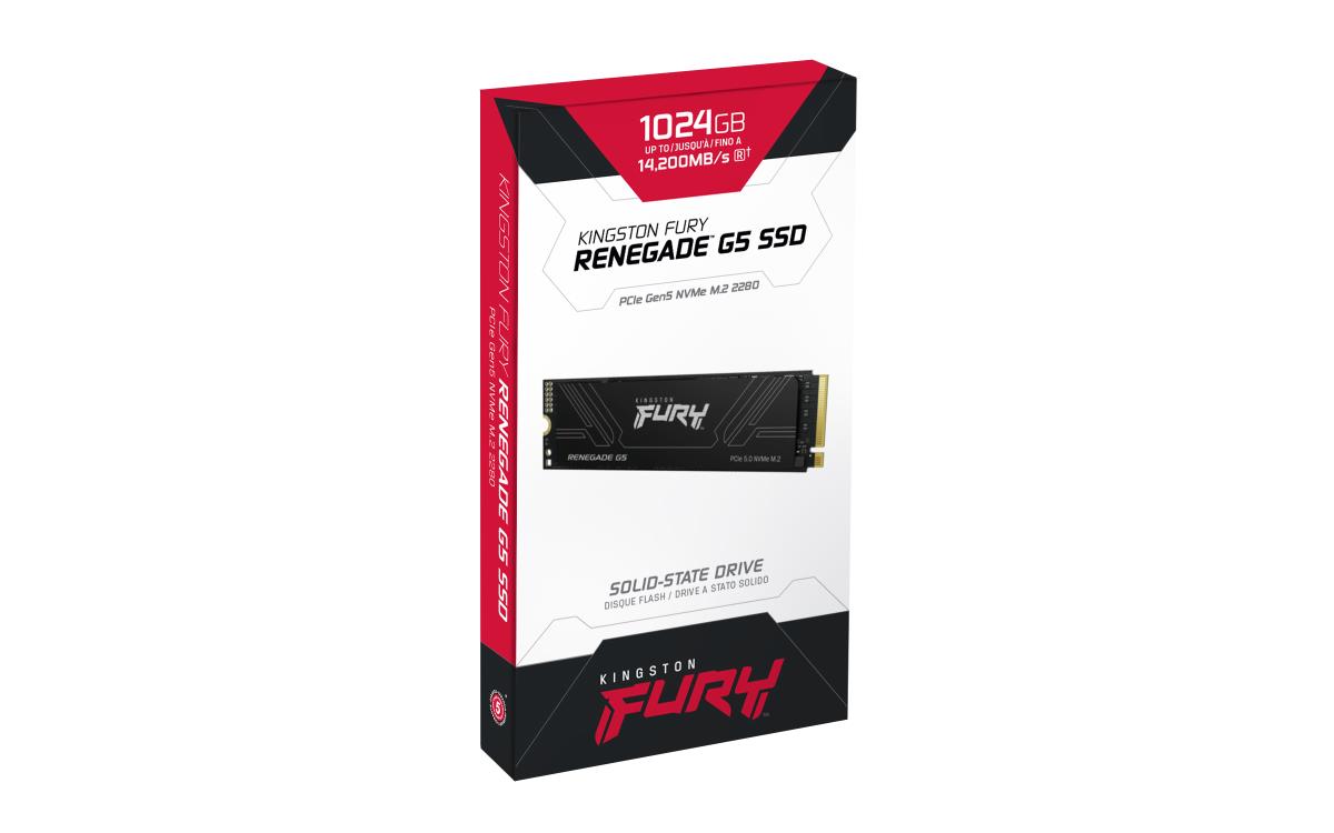 KINGSTON SSD - Fury Renegade - 1TB - Pci-e 5.0 Nvme M.2 2280