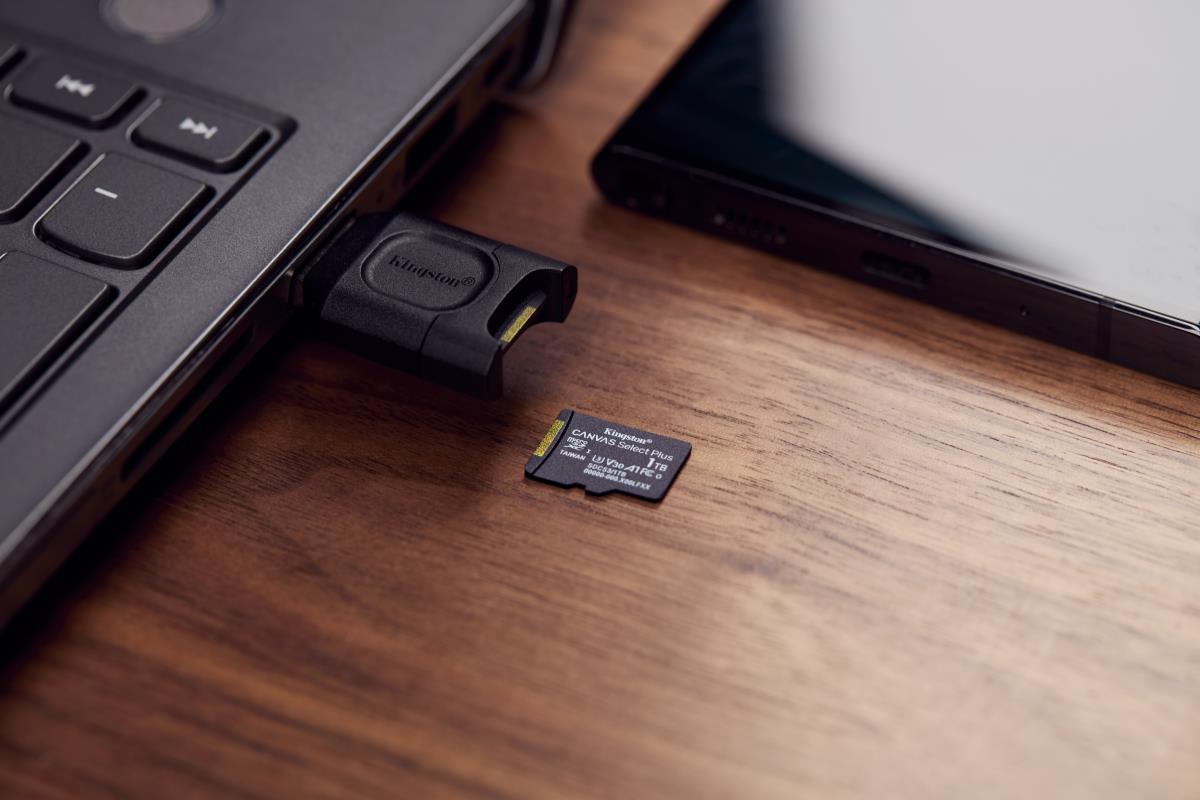 KINGSTON Micro Sdxc Card - Canvas Select Plus - 1TB - Uhs-i U1/u3 Video Class 10/30 A1 With Adapter