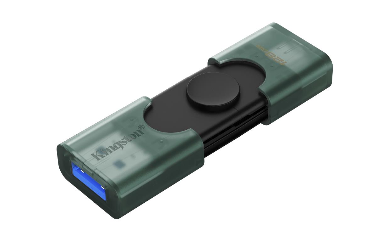 KINGSTON Datatraveler Duo - 128GB USB Stick - USB-a And USB-c