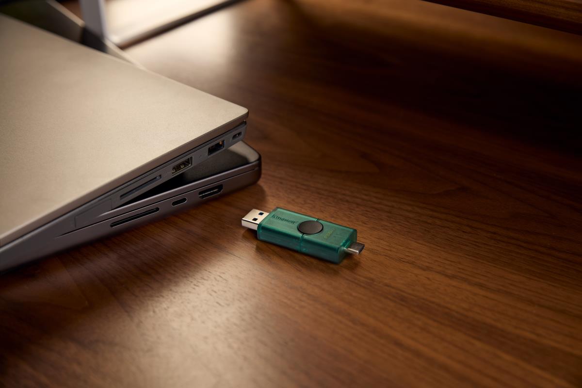 KINGSTON Datatraveler Duo - 128GB USB Stick - USB-a And USB-c