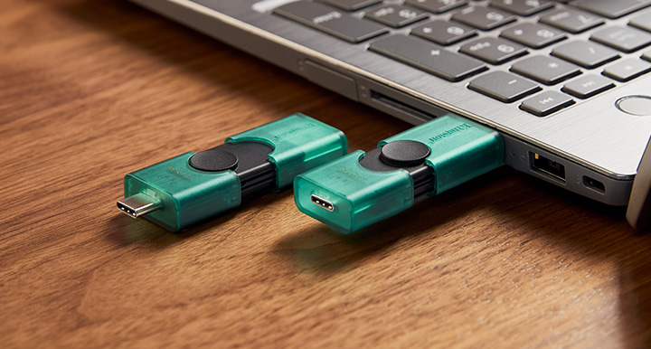KINGSTON Datatraveler Duo - 128GB USB Stick - USB-a And USB-c