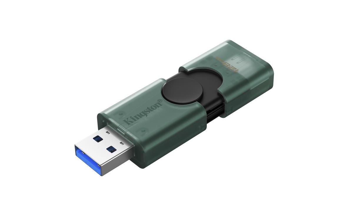 KINGSTON Datatraveler Duo - 128GB USB Stick - USB-a And USB-c