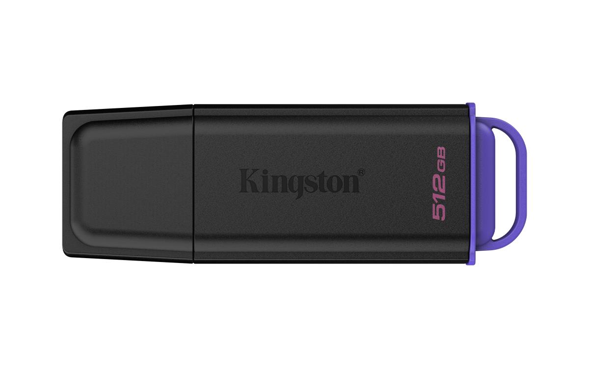 KINGSTON Datatraveler Exodia - 512GB USB Stick - USB 3.2 - Black / Purple