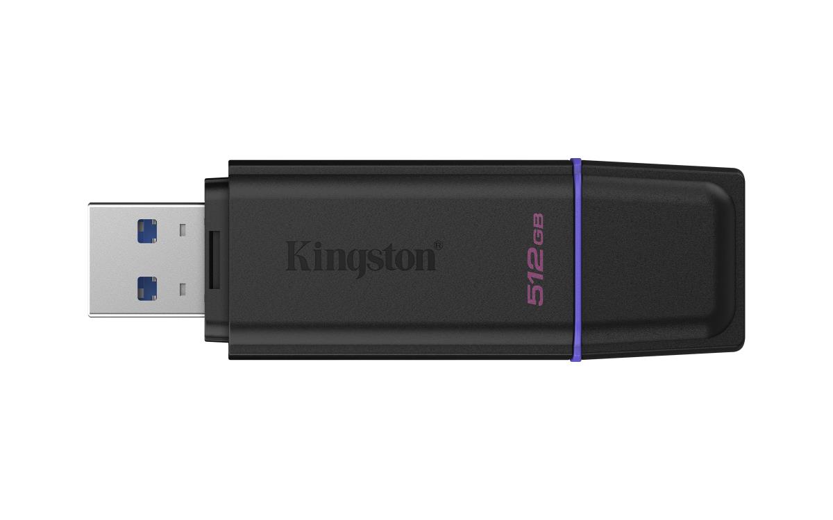 KINGSTON Datatraveler Exodia - 512GB USB Stick - USB 3.2 - Black / Purple