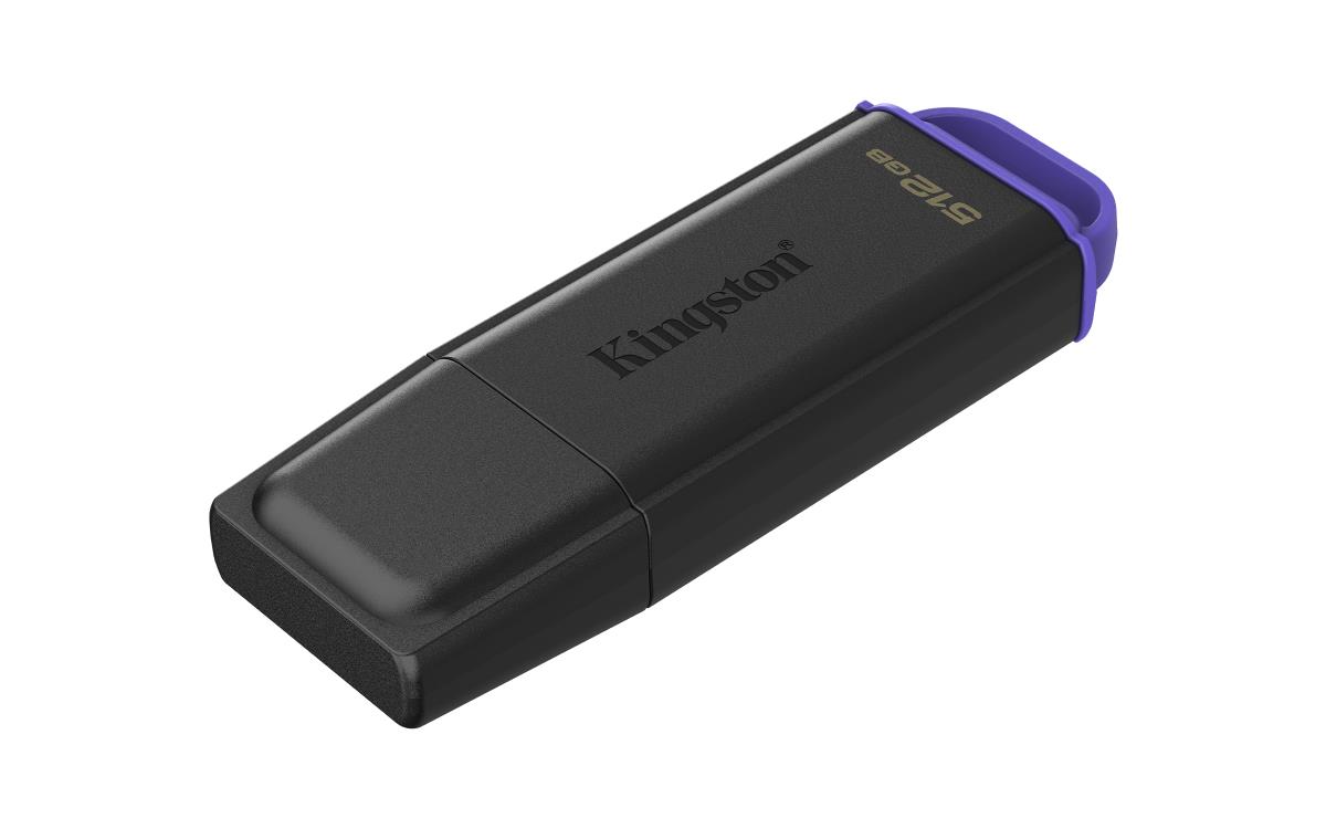 KINGSTON Datatraveler Exodia - 512GB USB Stick - USB 3.2 - Black / Purple