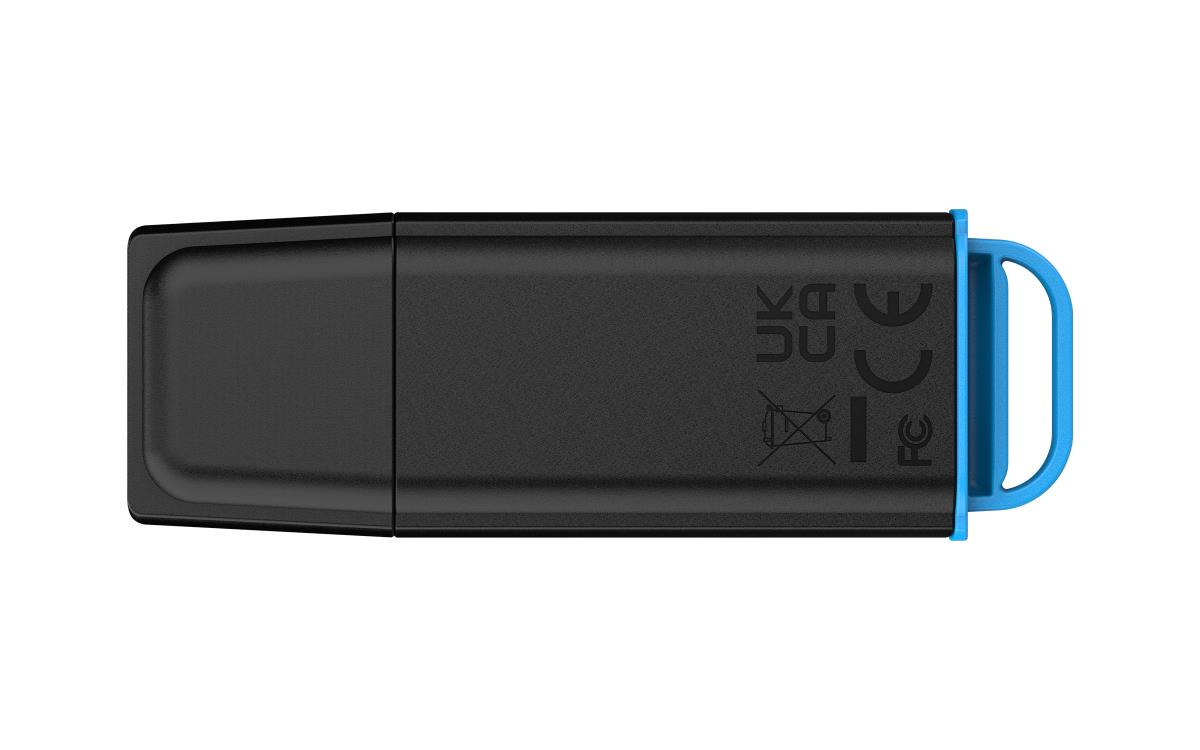 KINGSTON Datatraveler Exodia - 128GB USB Stick - USB 3.2 - Black / Blue