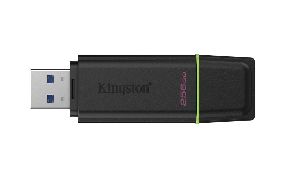 KINGSTON Datatraveler Exodia - 256GB USB Stick - USB 3.2 - Black / Green