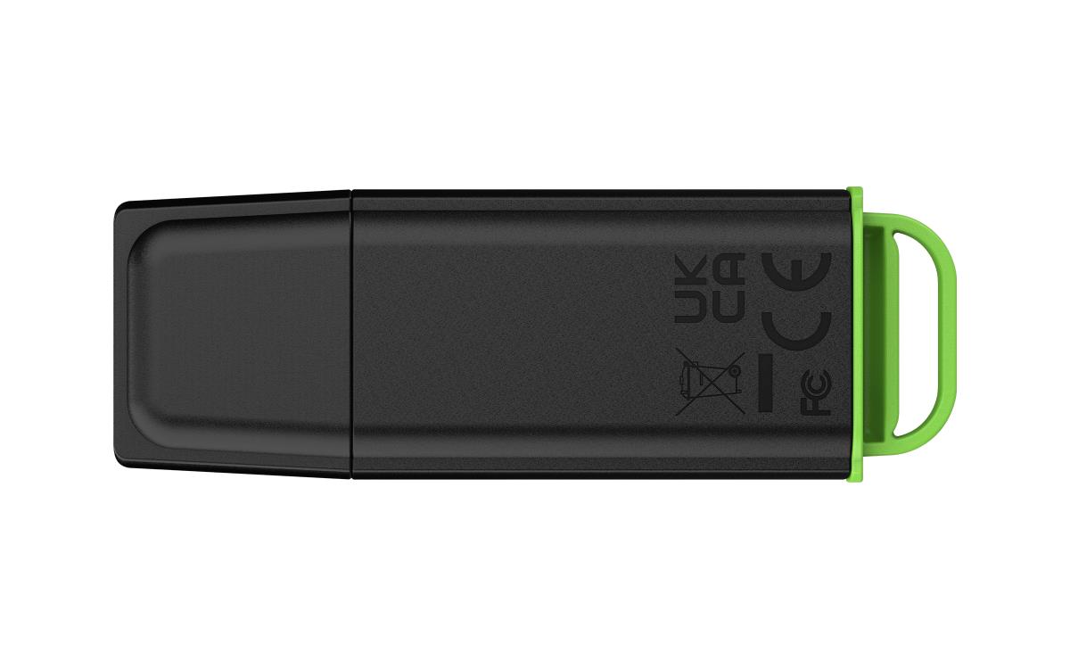 KINGSTON Datatraveler Exodia - 256GB USB Stick - USB 3.2 - Black / Green