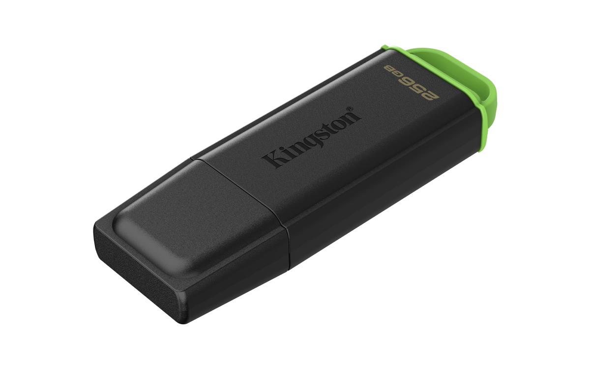 KINGSTON Datatraveler Exodia - 256GB USB Stick - USB 3.2 - Black / Green