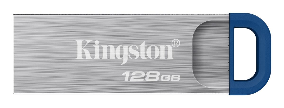 KINGSTON Datatraveler Kyson - 128GB USB Stick - 220mb/s Metal USB 3.2 Gen 1