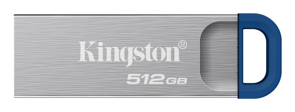 KINGSTON Datatraveler Kyson - 512GB USB Stick - 220mb/s Metal USB 3.2 Gen 1