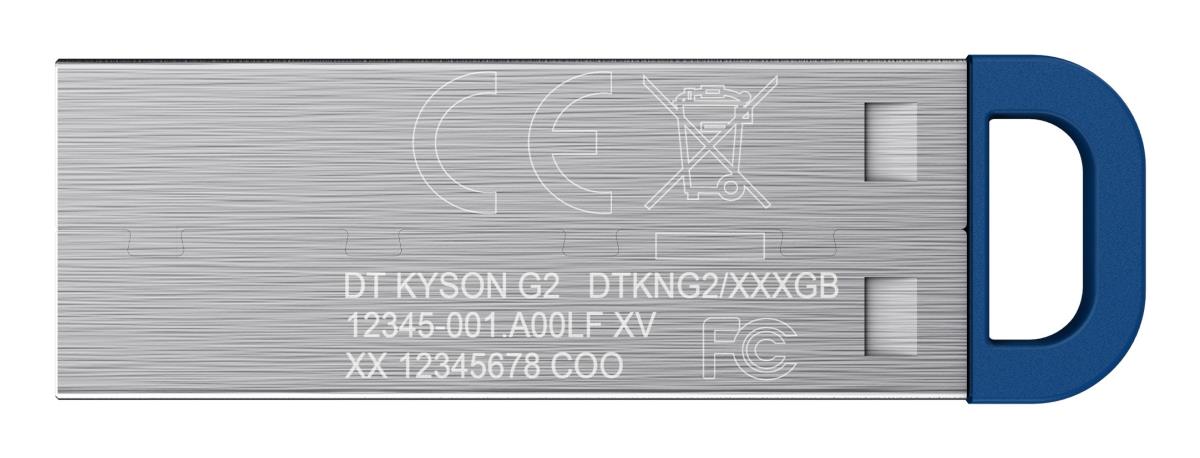 KINGSTON Datatraveler Kyson - 512GB USB Stick - 220mb/s Metal USB 3.2 Gen 1