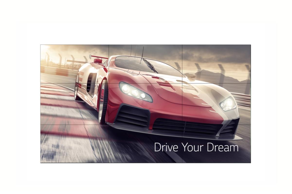 LG Digital Signage - 55vm5j-h- 55in - 1920 X 1080 (full Hd) - Slim Bezel Video Wall