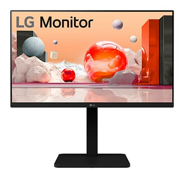 LG Desktop Monitor - 24ba450-b - 23.8in - Full Hd (1920x1080) - IPS 16:9 - Black