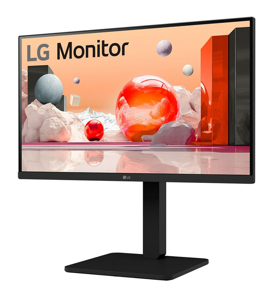 LG Desktop Monitor - 24ba550-b - 23.8in - Full Hd (1920x1080) - 5ms - IPS 16:9 - Black