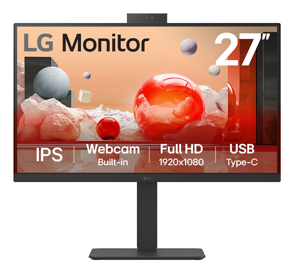LG USB-c Desktop Monitor - 27ba850-b - 27in - Full Hd (1920x1080) - 5ms - IPS 16:9 - Black