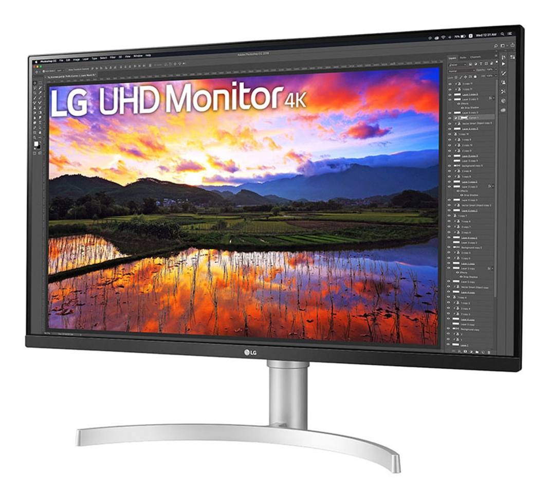 LG Desktop Monitor - 32un650k-w - 32in - 3840 X 2160 (4k Uhd) - 5ms - Va 16:9 - White