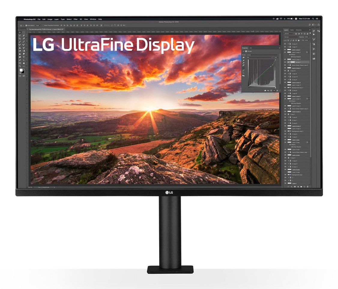 LG USB-c Monitor - 32un880k-b - 31.5in - 3840 X 2160 (4k Uhd) - 5ms - IPS 16:9 - Black
