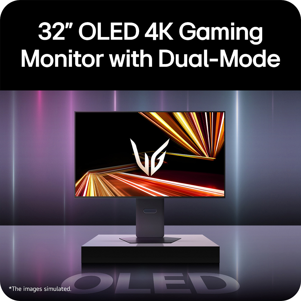 LG Gaming Monitor - 32gx850a-b - 32in - 3840 X 2160 (4k Uhd) - Oled 16:9 - Black
