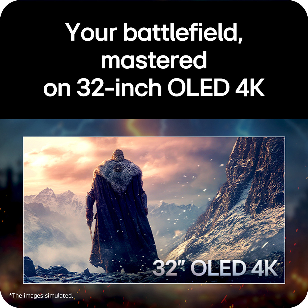 LG Gaming Monitor - 32gx850a-b - 32in - 3840 X 2160 (4k Uhd) - Oled 16:9 - Black