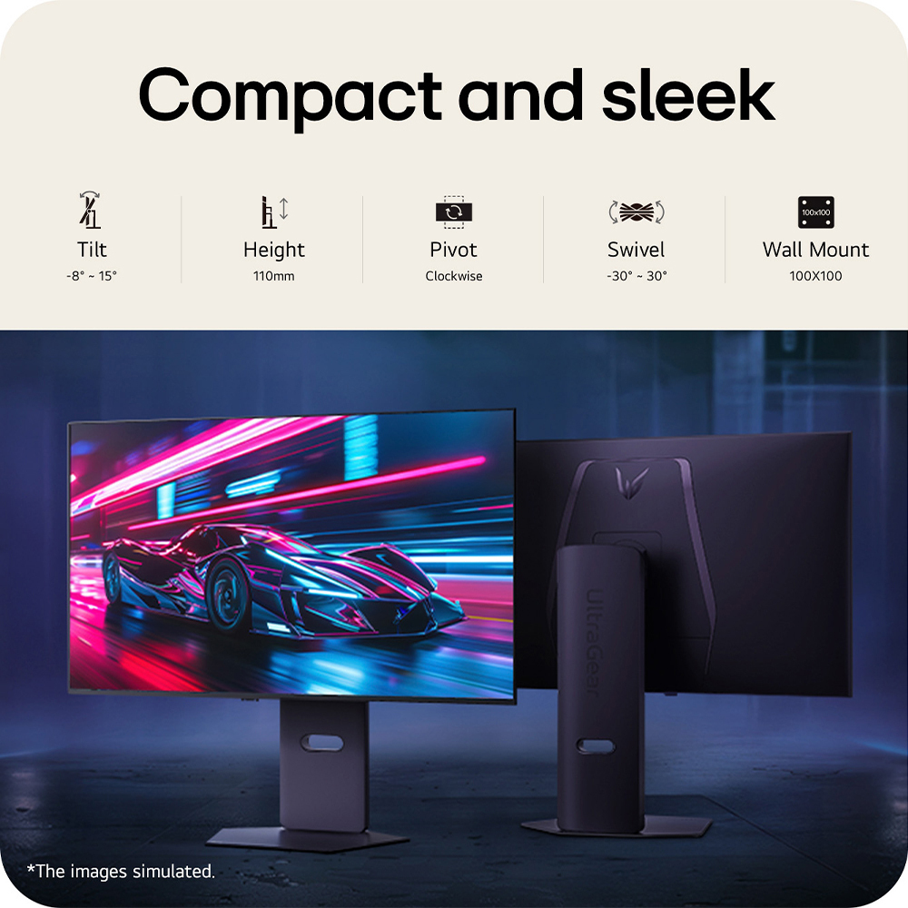 LG Gaming Monitor - 32gx850a-b - 32in - 3840 X 2160 (4k Uhd) - Oled 16:9 - Black