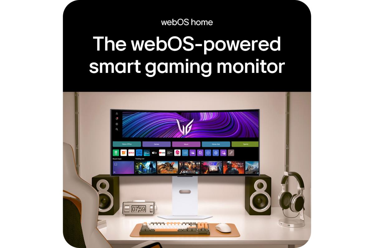 LG Gaming USB-c Curved Monitor - 34gx90sa-w - 34in - Wqhd (3440x1440) - 5ms - 21:9 Oled - White