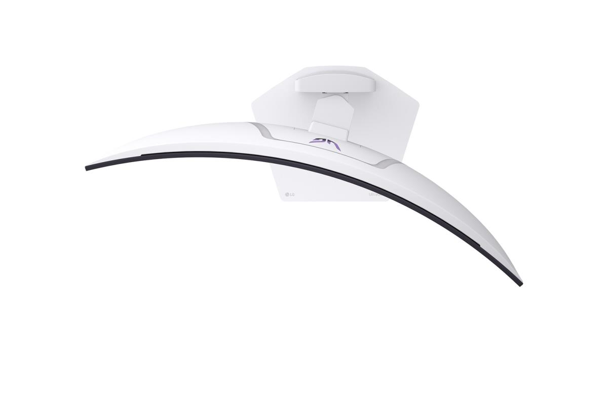 LG Gaming USB-c Curved Monitor - 34gx90sa-w - 34in - Wqhd (3440x1440) - 5ms - 21:9 Oled - White